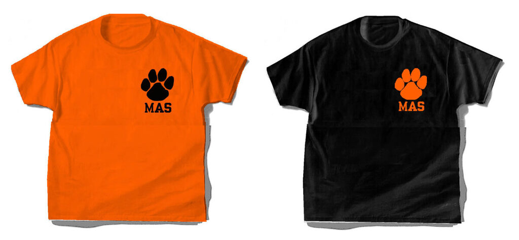 T-Shirt - MAS Pawprint